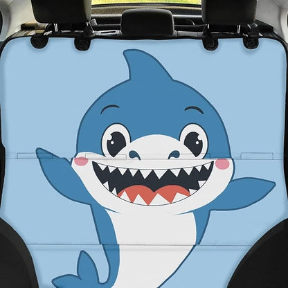 AFPANQZ Cartoon Shark Design Dog Cat Seat Cover