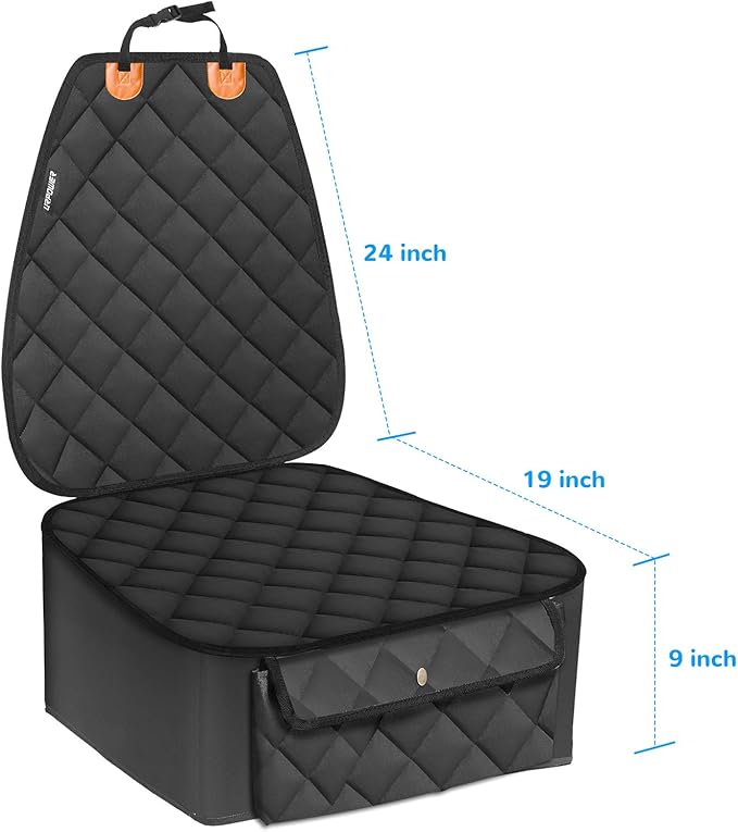 URPOWER Dog Car Seat Cover for Front Seat 100% Waterproof