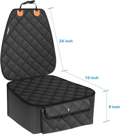URPOWER Dog Car Seat Cover for Front Seat 100% Waterproof