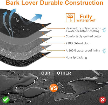 Xlarge Dog Car Seat Cover for Back Seat Dog Seat Cover Hammock for Truck SUV