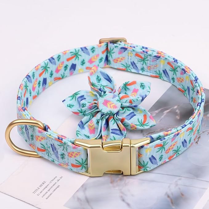 Beirui Cute Girl Dog Collars for Female Dogs
