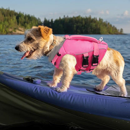 ASENKU Dog Life Jacket with Rescue Handle