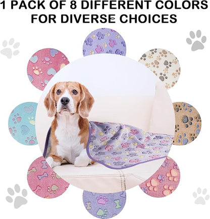 Dono 1 Pack 2 Dog Blankets Soft Fluffy