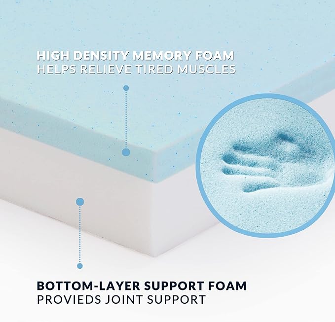 Figopage Orthopedic Memory Foam Dog Bed for Large Dogs