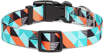 Adjustable Dog Collar with Patterns