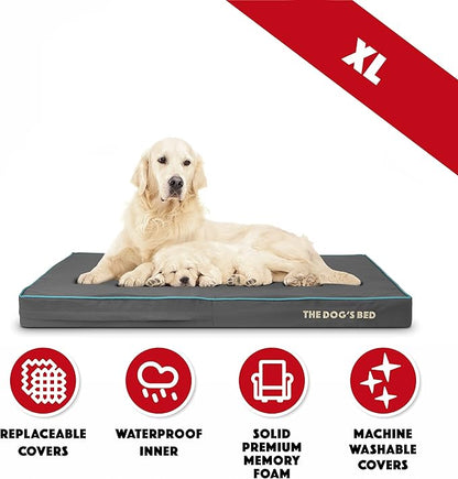 The Dog’s Bed Orthopedic Memory Foam Dog Bed 46x28x4, Pain