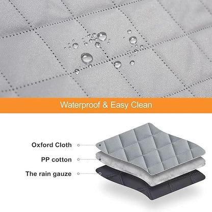 GXT Dog Back Seat Cover Protector for Cars SUV and Trucks with Mesh Window