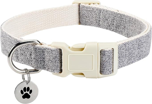 Breathable Cotton Dog Collar