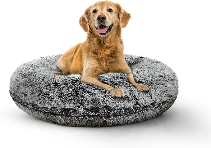 Bessie and Barnie Bagel Donut Dog Bed
