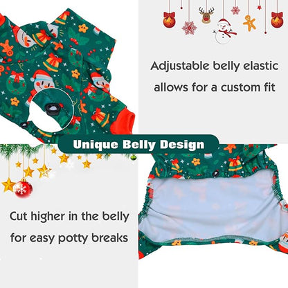 CuteBone Turtleneck Dog Pajamas Pet Clothes Thermal Dralon Onesie Cashmere High-Necked Puppy Pjs Coat GP09M