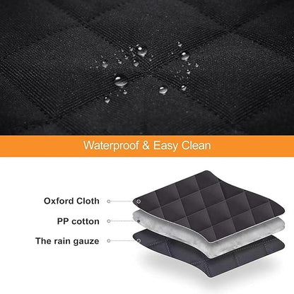 GXT Dog Back Seat Cover Protector for Cars SUV and Trucks with Mesh Window