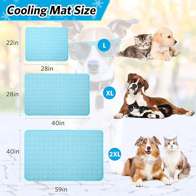 Pet Dog Cooling Bed Mats