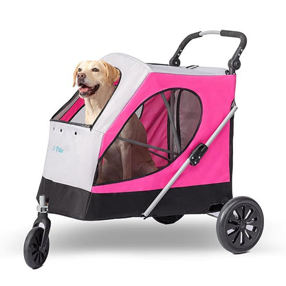 Dog Stroller for Large Dogs 3 Wheel 100 LBS