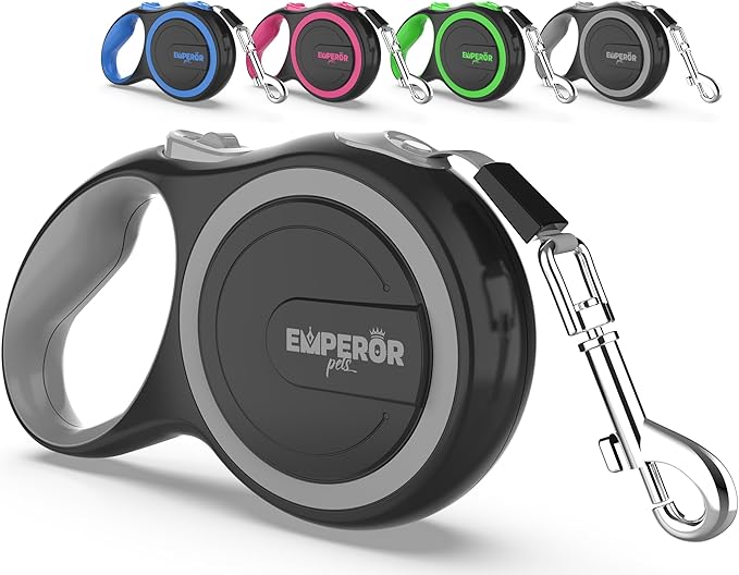 Emperor Pets 26 ft Retractable Dog Leash 110lb, Heavy 26 ft, -GY26