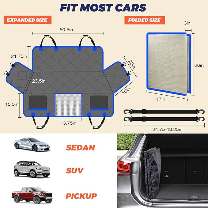 Supet Back seat Extender for Dogs