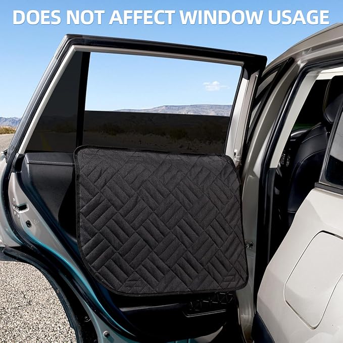 ABE Car Door Protector for Dogs 2 PCS