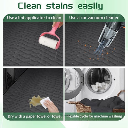 Bilisin Dog Car Seat Cover with Mesh Window 2019-2024 for