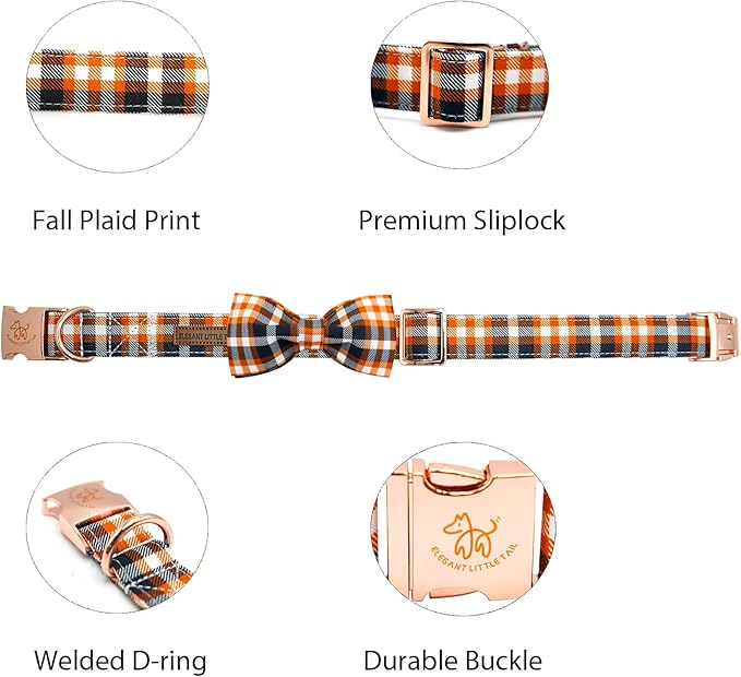 Elegant little tail Fall Dog Collar