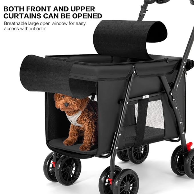 Pet Stroller 4 Wheels