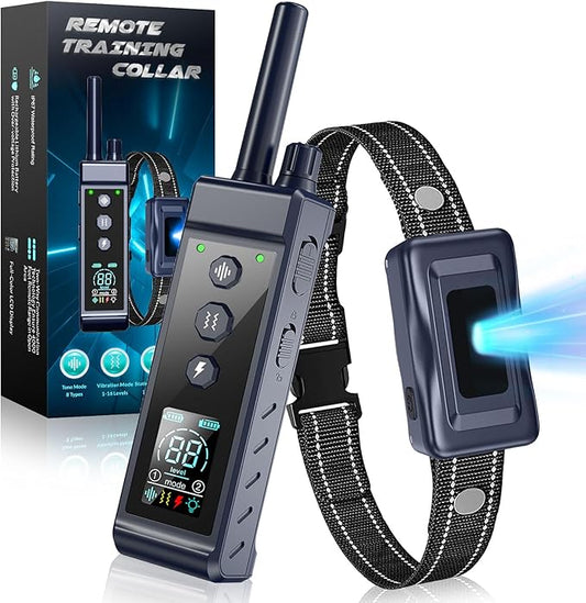 UPGRADED 4265FT Dog Shock Collar with Remote Control IP67 Dog 8-150 Lbs