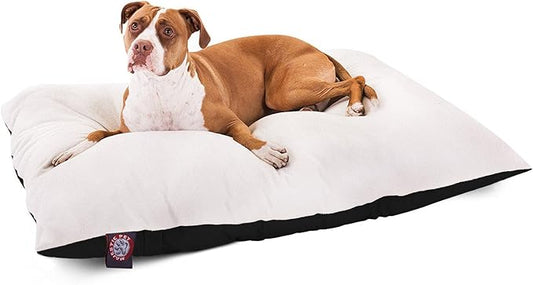 36x48 Black Rectangle Pet Dog Bed By Majestic Pet Products Large