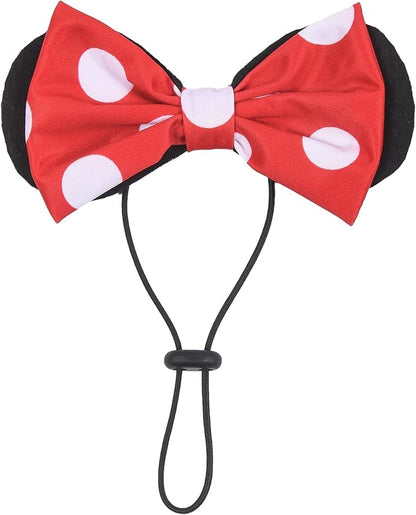 Disney for Pets Minnie Mouse Halloween Costume for Dogs - Large | Disney Halloween Dog Costumes, Funny Pet Costumes | Officially Licensed Disney Dog Halloween Costume,Red