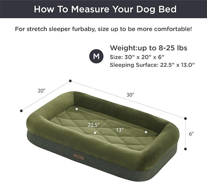 Lesure Memory Foam Dog Bed