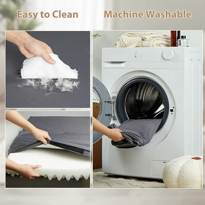 RRPETHOME Waterproof Outdoor Dog Beds Large Sized Dog