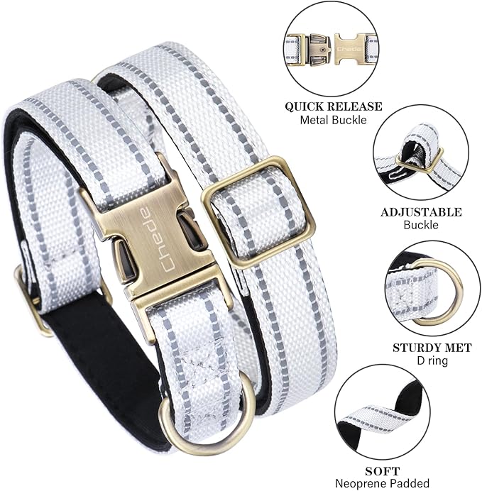 CHEDE Reflective Dog Collar