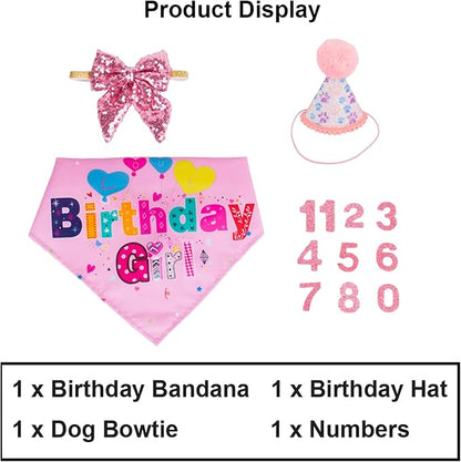 ADOGGYGO Dog Birthday Party Supplies