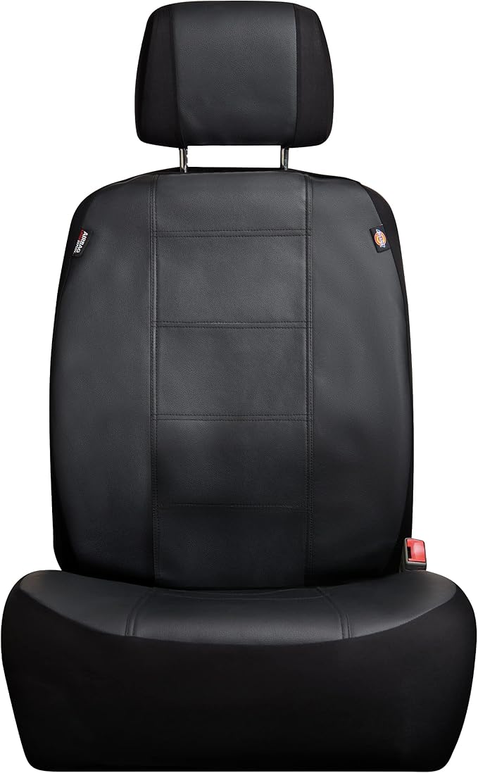 DICKIES® 2-Piece Deluxe Vegan Leather Seat Covers