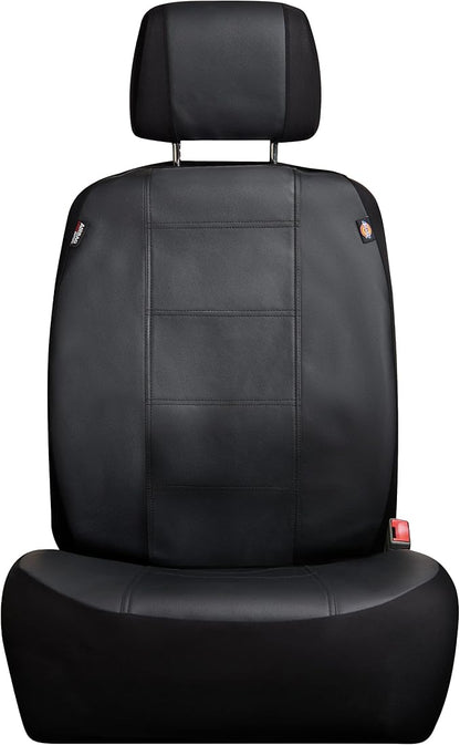 DICKIES® 2-Piece Deluxe Vegan Leather Seat Covers