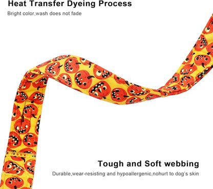 Lionet Paws Yellow Dogs Collar Halloween 10-16 inches