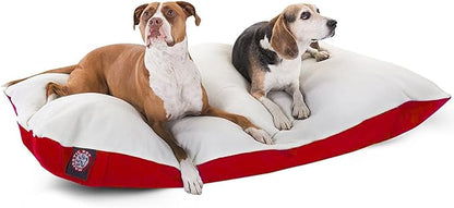 42x60 Red Rectangle Pet Dog Bed By Majestic Pet Products Extra Large