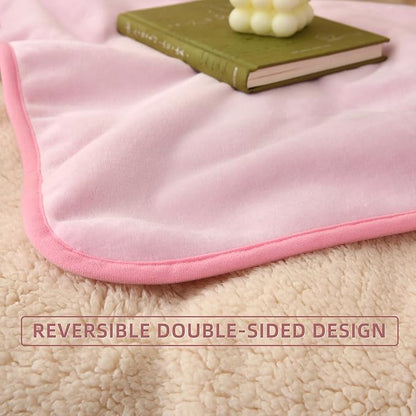 DaysU Waterproof Dog Blanket for Small Dogs 40"x50" Pink