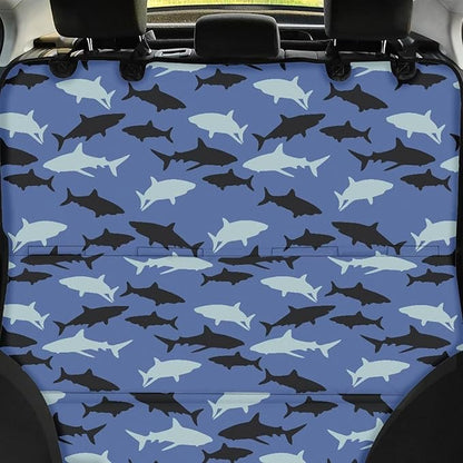 AFPANQZ Shark Pattern Seat Cover for Cars Back