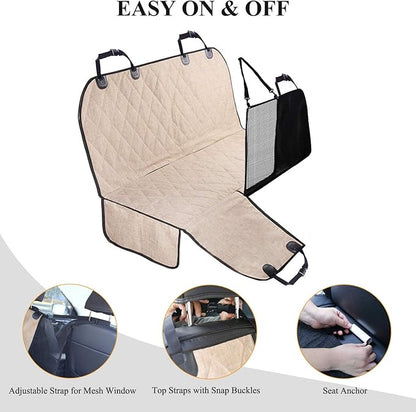 VIVAGLORY Dog Car Seat Covers