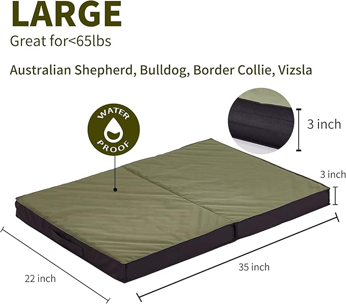 Outdoor Dog Beds for Large Dogs 35inch All