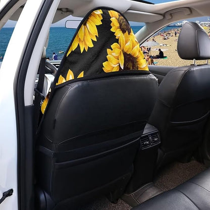 Yewattles Sunflower Non-Slip Bucket Towel Seat Cover Waterproof