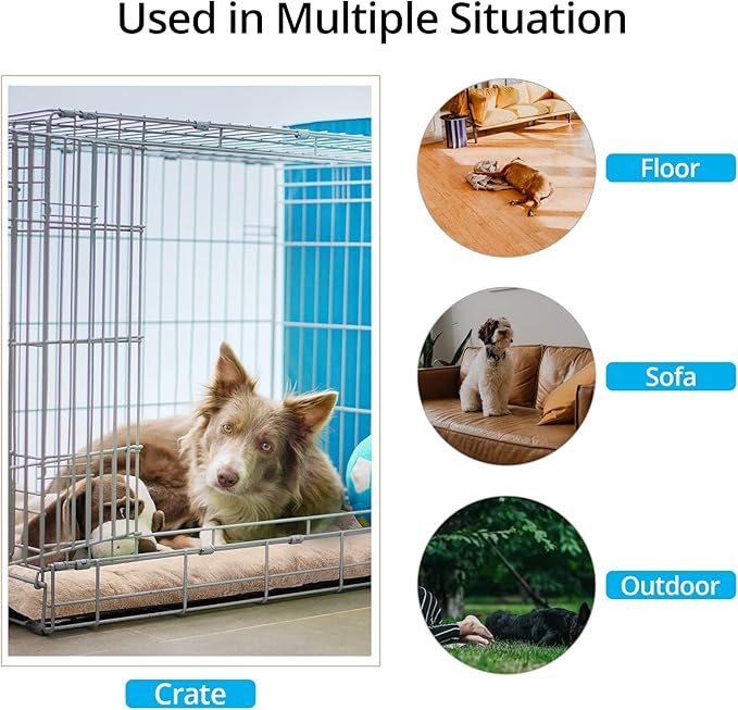 Dog Beds Crate Pad for Extra Small Dogs Fit Metal Dog Crates 22inch