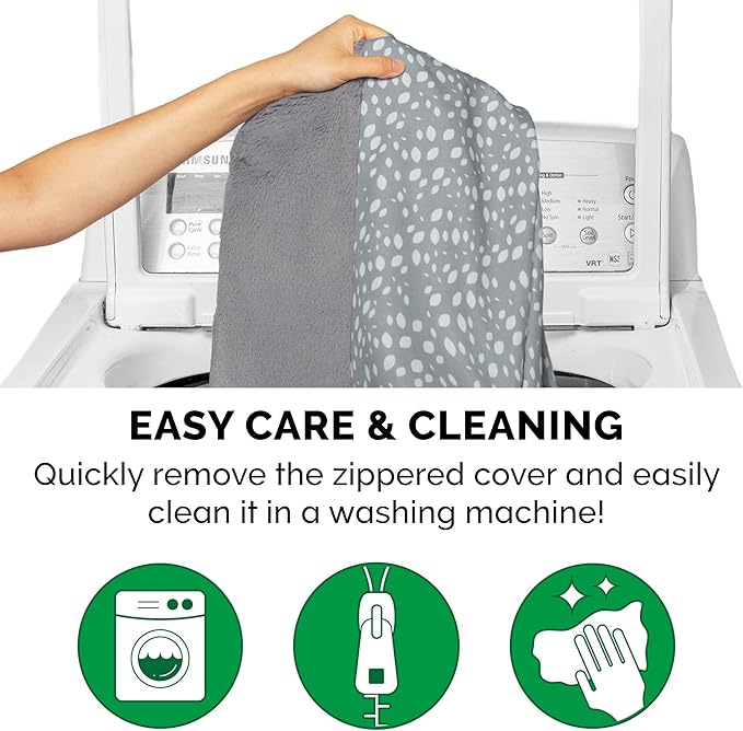 Furhaven Cooling Gel Dog Bed for Large Dogs w/ Removable Bolsters & Washable Cover 95 lbs