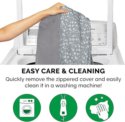 Furhaven Cooling Gel Dog Bed for Large Dogs w/ Removable Bolsters & Washable Cover 95 lbs