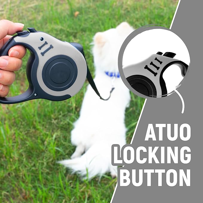Retractable Dog Leash Automatic Telescopic Tractor Dog Tape 10/16 FT