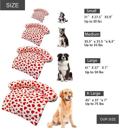 Dog/Cat Sofa Bed Mat Cover Soft Plush