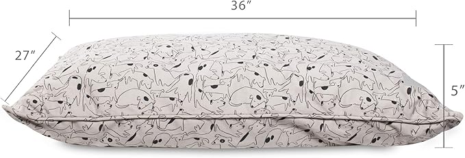 Fringe Studio Pet Bed 36 x 27 x 5 inches (225001), Large