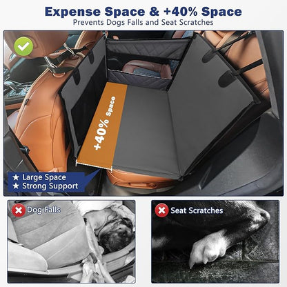 MIXJOY Dog Car Seat For Large Medium Dogs