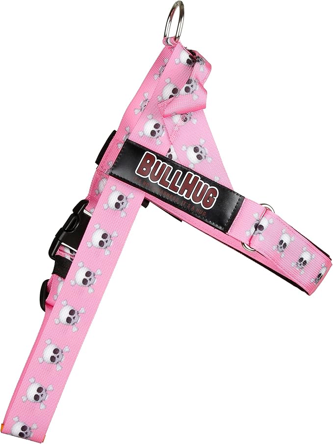 BULLHUG Harness – Made for Larger Chested Dogs Like English Bulldogs