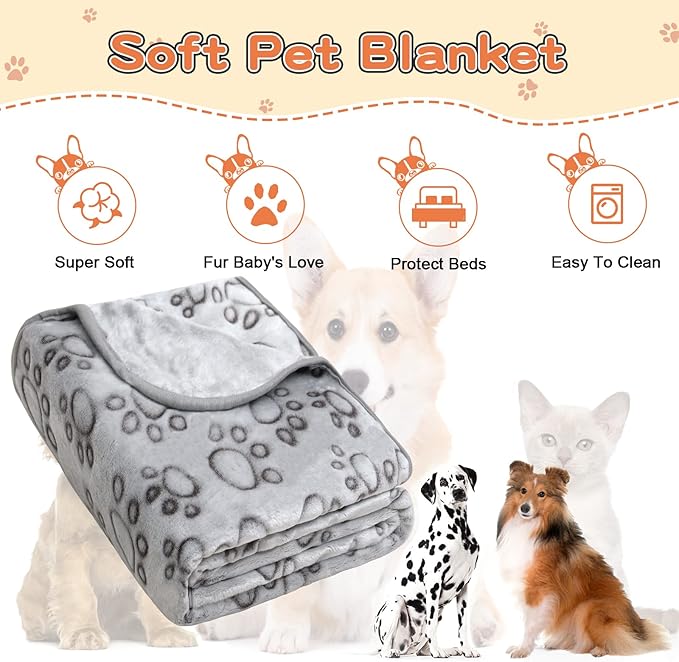 Dog Bed Blankets for Extra Large Dogs 80"X60" (1