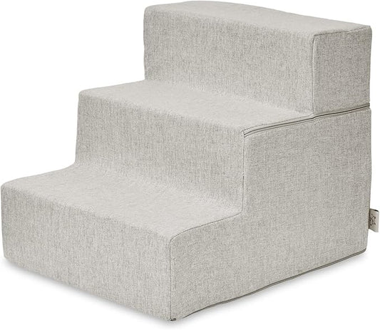 Best Pet Supplies Foldable Foam Pet Steps for Small Dogs and Cats 3-Step