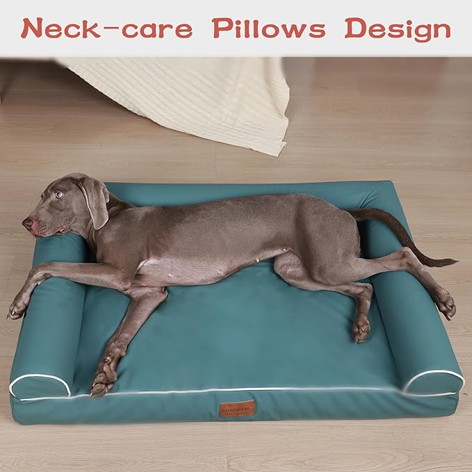 MIAO PAW Waterproof Dog Beds for Large Dogs